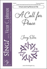 A Call for Peace Three-Part Mixed choral sheet music cover